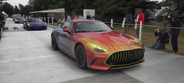 Ohrgasmus-Video: Mercedes-AMG GT 2024 in Goodwood: Klingt. Kracht. Crasht: Mercedes-AMG GT C192 in Aktion