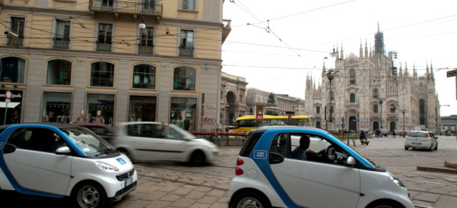 Italian way: Run auf car2go in Mailand: Rekordstart: Nach 10 Wochen 50.000 car2go Kunden