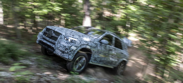Ausblick auf den neuen Mercedes-Benz GLE  W167: Einblick in die‭ ‬Prototypenerprobung‭ ‬des neuen‭ ‬Mercedes GLE‭ ‬2019