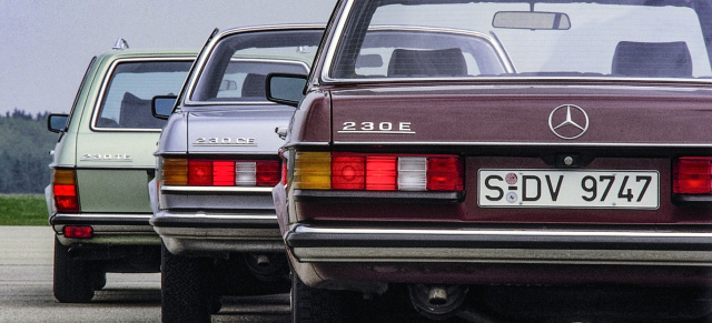50 Jahre Mercedes-Benz Baureihe 123: Erst Alltagsheld und Rallyesieger, heute Klassiker