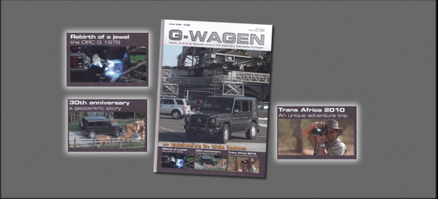 Das G-WAGEN-Magazin : Das Magazin für alle News, Events & Specials rund um die Mercedes G-Klasse