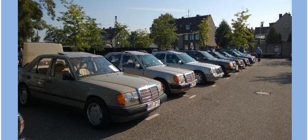 20. August: 2. Mercedes-Benz W124 Tag, Düsseldorf
