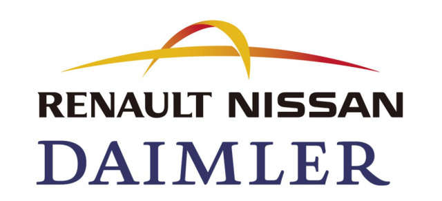 IAA 2015: Daimler und Renault-Nissan Allianz erweitern Kooperation: Die Zusammenarbeit zwischen Daimler und Renault-Nissan wird vertieft