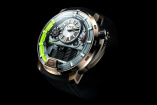 Uhr-Zeit: Sensationelle hydro-mechanische Armbanduhr H1 von HYT: Auf der Baselworld 2012 präsentiert die Schweizer Uhrenmarke HYT einen
innovativen Zeitmesser mit mechanischem Uhrwerk und Flüssigkeitsanzeige.
