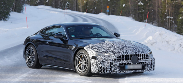 Mercedes-AMG Erlkönig erwischt: Aktuelle Bilder vom Mercedes-AMG GT 43 Facelift