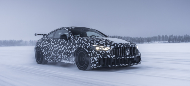 Zweites Modell der Mercedes‑Benz Mythos Serie in Erprobung: Erste Bilder vom neuen Mythos-AMG auf CLE Basis