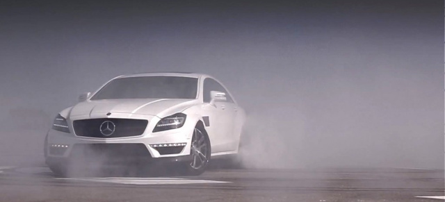 Emotion pur: Mercedes CLS 63 AMG Video: Amerikanischer Tuner Vivid Racing setzt AMG Boliden mit Drift Video in Szene