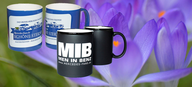 Ihr sucht ein Geschenk zum Muttertag?: Aus den Tassen schmeckt der Kaffee richtig gut!