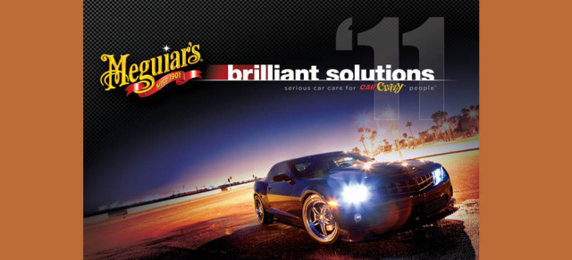 Glänzende Pflege für schöne Sterne: Der brandneue Meguiars Brilliant Solutions Katalog 2011 ist da!