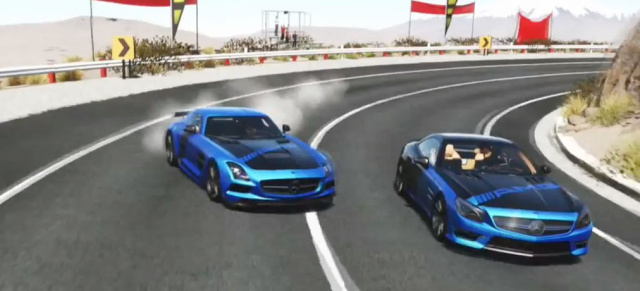 Video: PS4-Racegame "Driveclub" Trailer mit Mercedes AMG Boliden: Werbefilm für neues PS4-Spiel