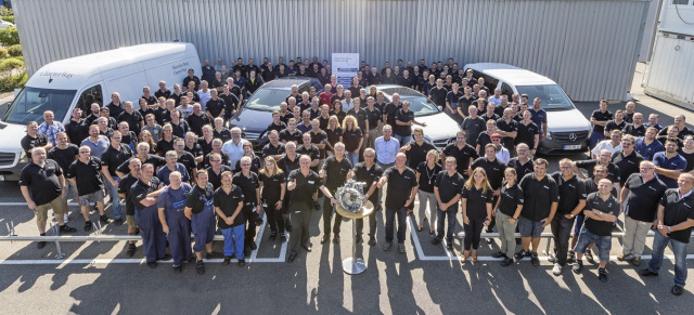 Produktionsjubiläum im MB Werk Gaggenau: Zwei Millionen Schaltgetriebe der leichten Baureihe aus dem Mercedes-Benz Werk Gaggenau