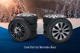 Kompletträder im Angebot: Winter Sale bei Mercedes-Benz Used Parts: Jetzt bis zu 40 % sparen
