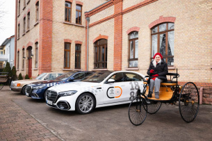 Mercedes-Benz feiert 140 Jahre Innovation mit transkontinentaler Jubiläumsreise: Die neue S-Klasse auf Tour in Europa