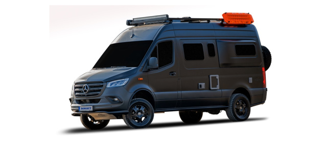 Borbet ist Radgeber für Mercedes Sprinter: BORBET CWB: belastbar und stilsicher