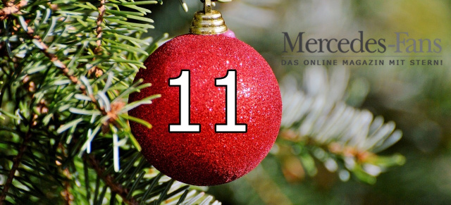 Reinklicken,‭ ‬mitmachen und jeden Tag schöne Preise gewinnen‭!: Der Mercedes-Fans.de Adventskalender‭ – ‬11.‭ ‬Dezember‭ ‬2021