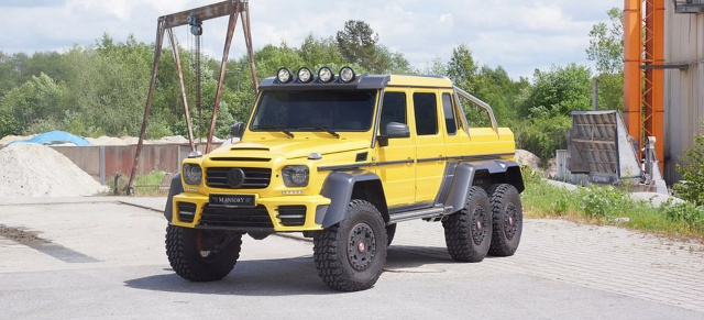 Mercedes-Benz G63 AMG 6x6: Boost the Beast: Viel Carbon und mehr PS lassen das mächtige G-Tier noch stärker dastehen