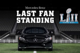 Super Bowl 2018 und Mercedes-Benz: „Last Fan Standing": Mit Fingerspitzengefühl ein Mercedes-AMG C43 Coupé gewinnen