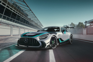 Vorhang auf und Strecke frei für das leistungsstärkste AMG GT Sport-Fahrzeug