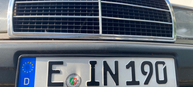 Wunschkennzeichen - mehr als nur Blech: Die ultimative Veredelung für deinen Mercedes-Benz