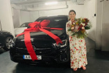 Sternstunde privat: ein Mercedes zum Muttertag: Fußballgott Ronaldo schenkt seiner Mutter ein GLC Coupé