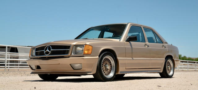 1983 Mercedes-Benz 190E mit Zender-Look-Body-Kit: W201-Tuning-Zeitgeist-Kapsel