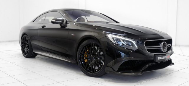 Weltpremiere in Genf: BRABUS ROCKET Coupé mit 900 PS: 350 km/h schneller BRABUS auf Basis des Mercedes S65