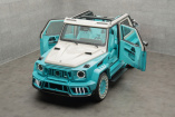 Radikaler Umbau: Wie viel Design verträgt ein Offroad-Cabrio?: Mansory präsentiert 2-türiges G-Klasse Cabriolet mit „Selbstmörder“-Türen