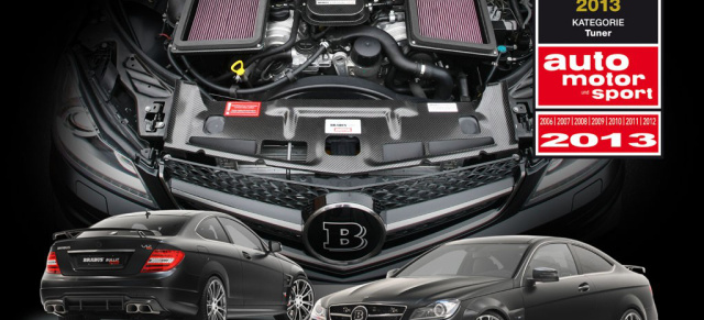 Achtbar: AMS-Leser wählen BRABUS  zum achten Mal in Folge zur beste Tuningmarke: auto motor und sport Leser wählen BRABUS zur BEST BRAND 2013