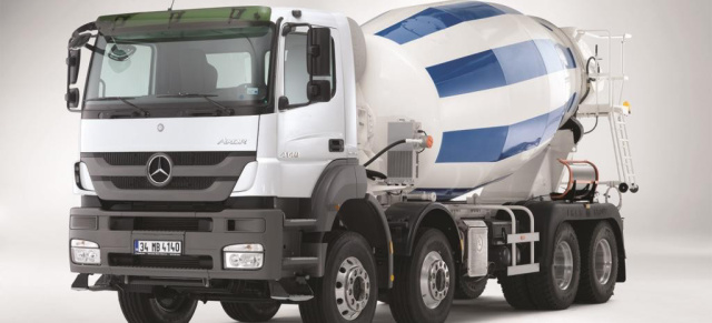 Großauftrag für Mercedes-Benz Lkw: 144 Mercedes-Benz Axor für die Türkei: Boğaziçi Beton bestellt 144 Axor