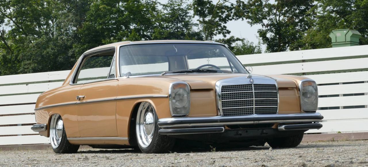 71er Mercedes 280 CE mit Tiefgang: Ein Goldstück geht auf Grund