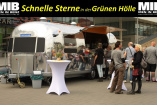 Silvernugget Catering beim Mercedes-FanFest: Lecker essen beim 24 Stundenrennen: Amerikanischer Airstream als Gastronomietrailer beim Mercedes-FanFest in der Müllenbachschleife











