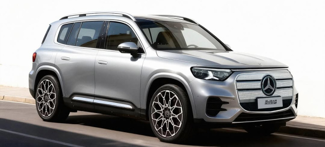 Mercedes von morgen: Ausblick: So sieht der neue Mercedes-Benz GLB 2026 aus