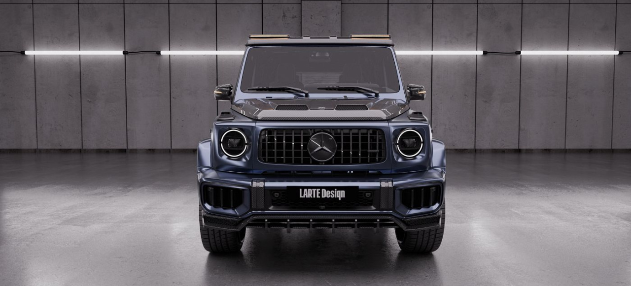 Neu von LARTE: Carbon-Veredelung für die G-Klasse: Carbon statt Krawall: Feinschliff für den G63