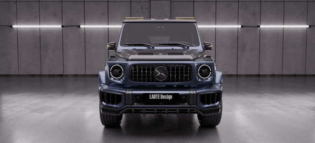 Neu von LARTE: Carbon-Veredelung für die G-Klasse: Carbon statt Krawall: Feinschliff für den G63